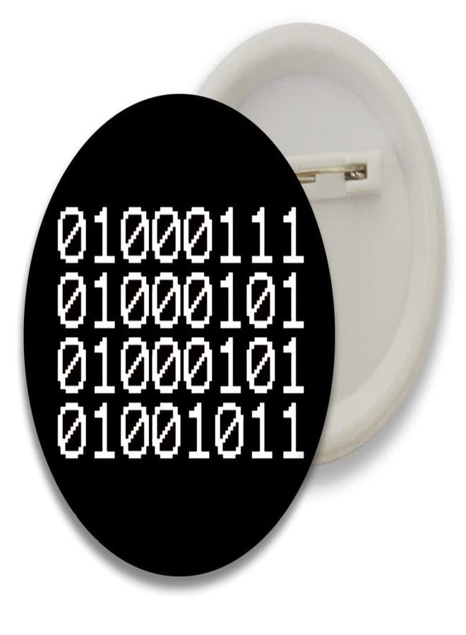 D2C Round coder pins Button Badges for Programmer, Coder, Developer, IT Professional for Boys Girls Men & Women batches for Bags, Backpack, Birthday Gift, Size-58mm